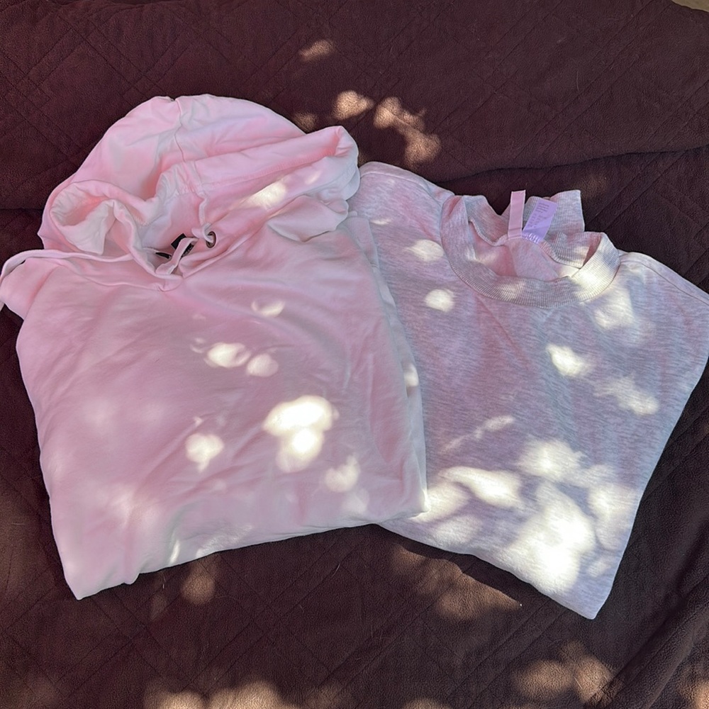 Two sweatshirts